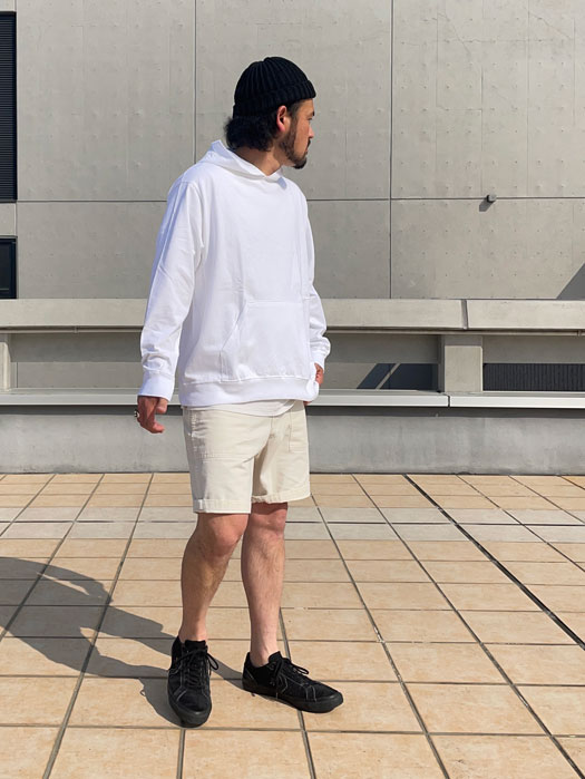L/S PULLOVER HOOD TEE