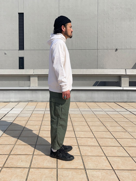 L/S PULLOVER HOOD TEE