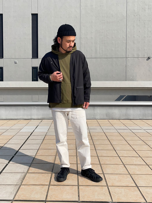 L/S PULLOVER HOOD TEE