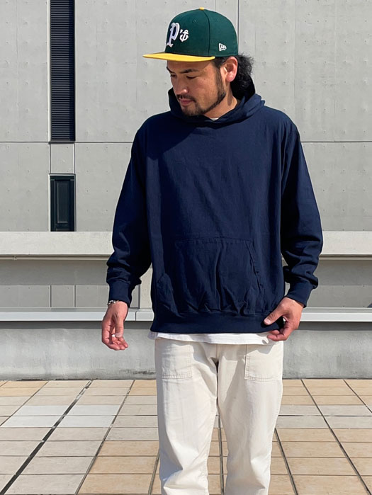 L/S PULLOVER HOOD TEE