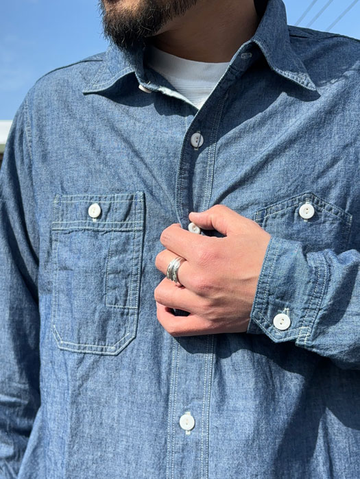 No.6 Shirt (Classic Chambray)
