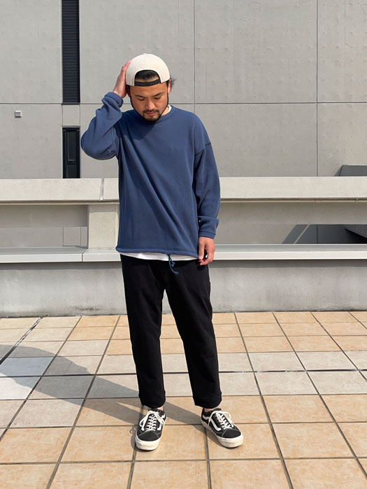 HIMO-L/S Shirt (Mini Waffle) “NR別注”