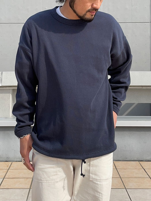 HIMO-L/S Shirt (Mini Waffle) “NR別注”