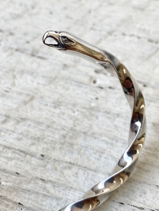 EFBR-0002　DOUBLE EAGLE HEAD TWISTED BRACLET