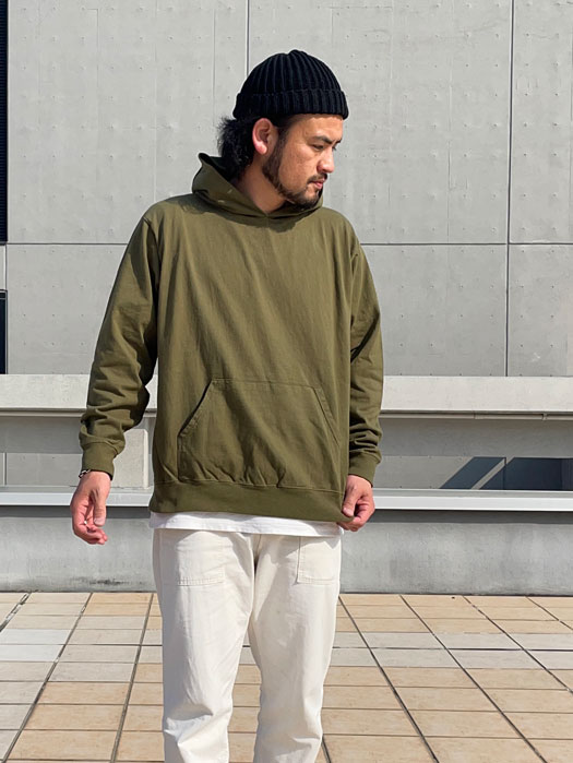 L/S PULLOVER HOOD TEE