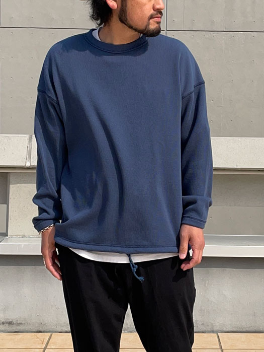 HIMO-L/S Shirt (Mini Waffle) “NR別注”　