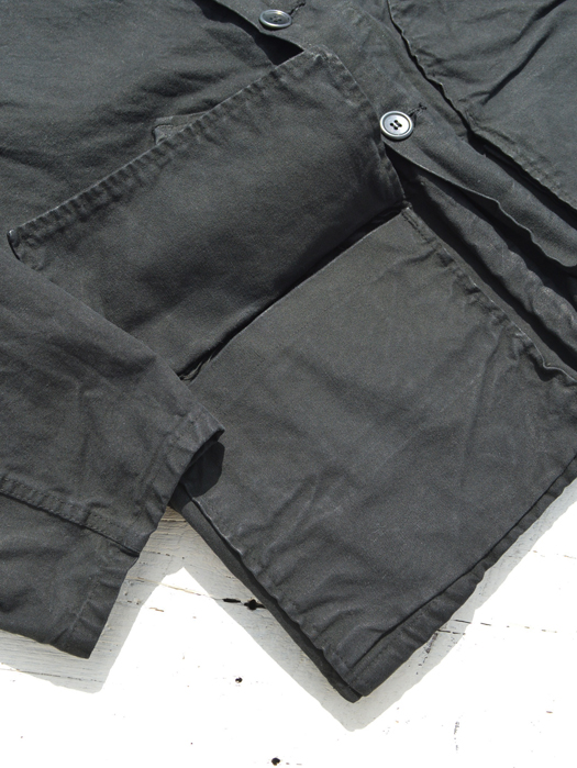 【Behind The River】 B.B.V Hunting Jacket (Black Dye) “S-M”
