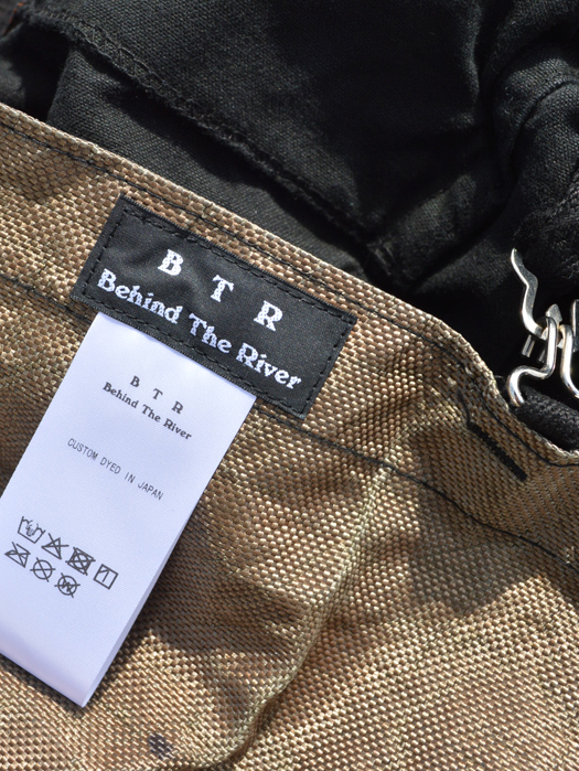 【Behind The River】 B.B.V Hunting Jacket (Black Dye) “S-M”