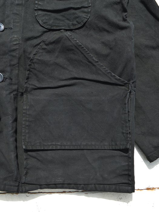 【Behind The River】 B.B.V Hunting Jacket (Black Dye) “S-M”