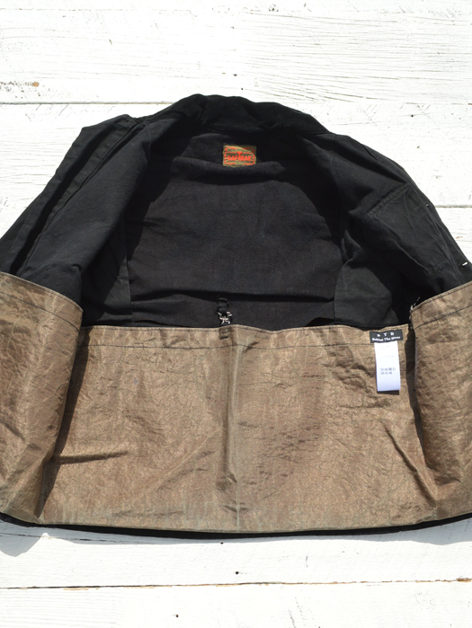 【Behind The River】 B.B.V Hunting Jacket (Black Dye) “S-M”