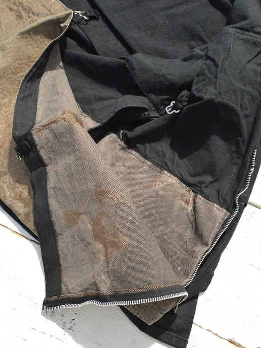 【Behind The River】 B.B.V Hunting Jacket (Black Dye) “S-M”