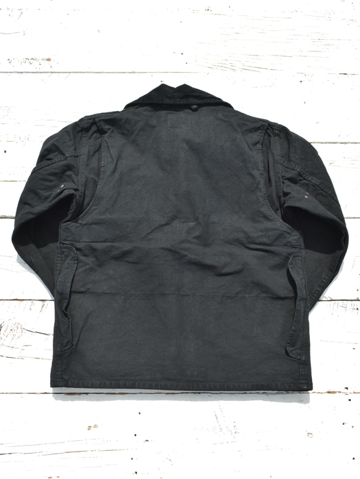 【Behind The River】 B.B.V Hunting Jacket (Black Dye) “S-M”