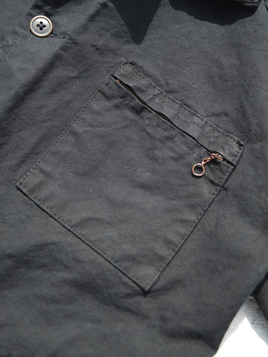 【Behind The River】 B.B.V Hunting Jacket (Black Dye) “S-M”