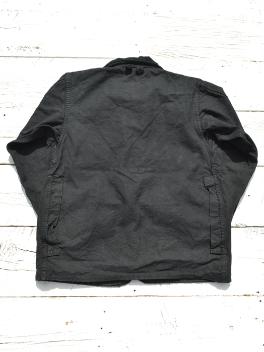 【Behind The River】 B.B.V Hunting Jacket (Black Dye) “S-M”