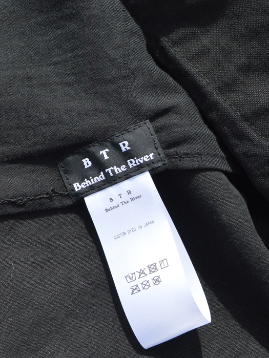 【Behind The River】 B.B.V Hunting Jacket (Black Dye) “S-M”