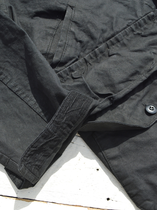 【Behind The River】 B.B.V Hunting Jacket (Black Dye) “S-M”
