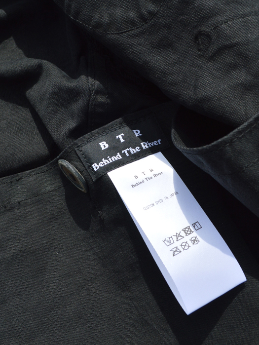 【Behind The River】 B.B.V Hunting Jacket (Black Dye) “S-M”
