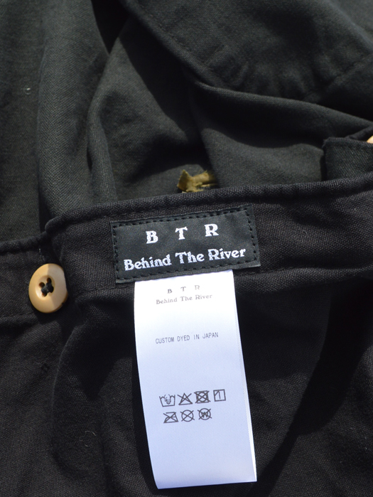 【Behind The River】 B.B.V Hunting Jacket (Black Dye) “S-M”