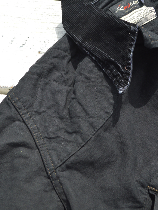 【Behind The River】 B.B.V Hunting Jacket (Black Dye) “S-M”
