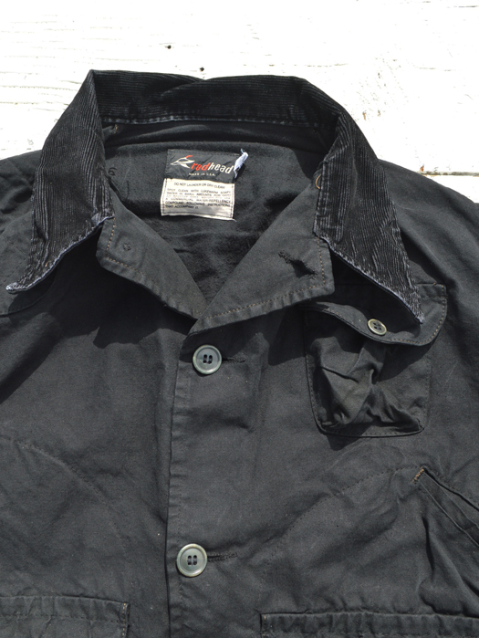 【Behind The River】 B.B.V Hunting Jacket (Black Dye) “S-M”