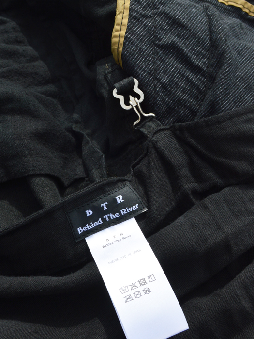 【Behind The River】 B.B.V Hunting Jacket (Black Dye) “S-M”