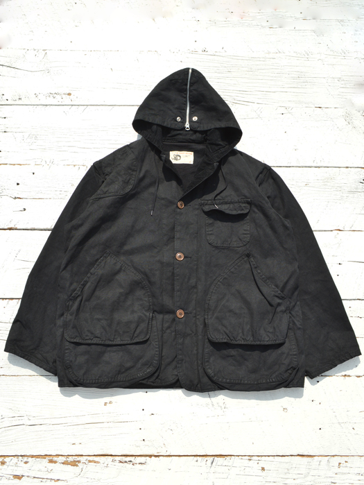 【Behind The River】 B.B.V Hunting Jacket (Black Dye) “L-XL”　