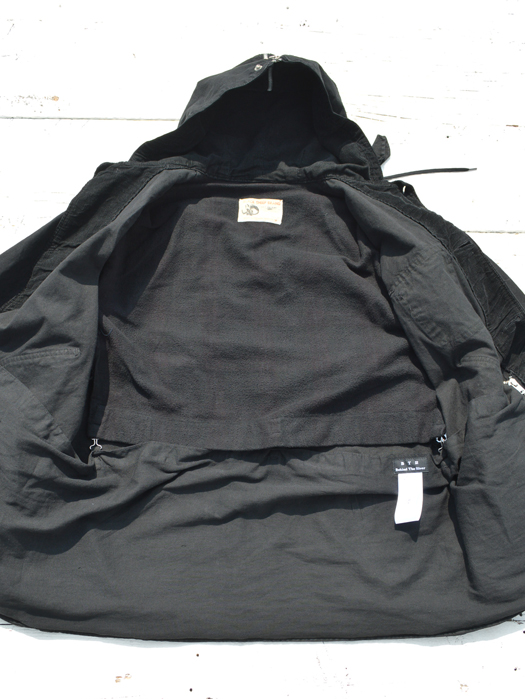 【Behind The River】 B.B.V Hunting Jacket (Black Dye) “L-XL”