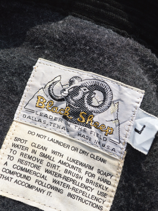 【Behind The River】 B.B.V Hunting Jacket (Black Dye) “L-XL”