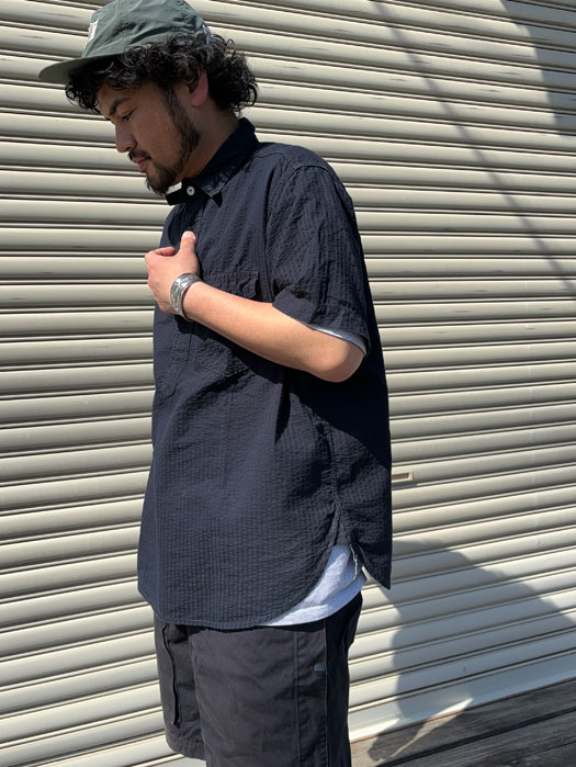 【Cal Cru】　Micro-Stripe S/S Tee　
