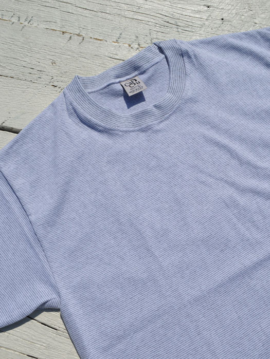 【Cal Cru】　Micro-Stripe S/S Tee　