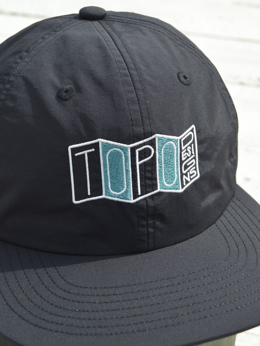 Nylon Ball Cap (Stacked Map)