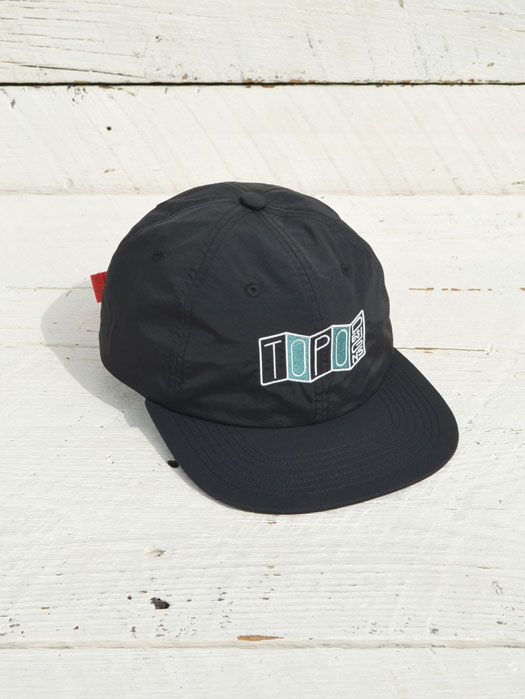 Nylon Ball Cap (Stacked Map)