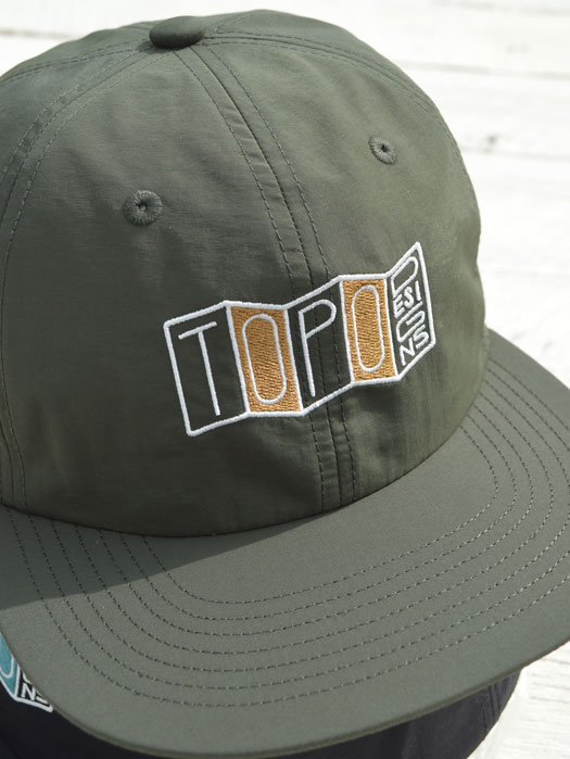 Nylon Ball Cap (Stacked Map)