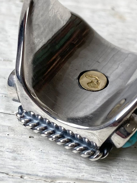 6 TURQUOISE MORGAN COIN RING (Discontinued)