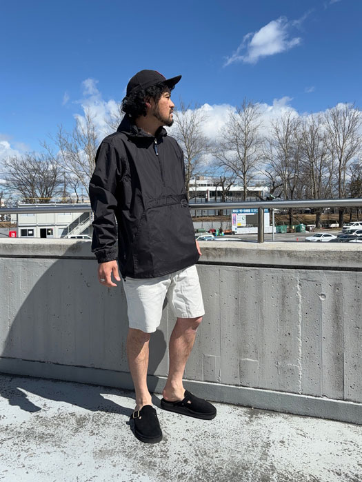 【CHARLES RIVER】 Anorak Pullover