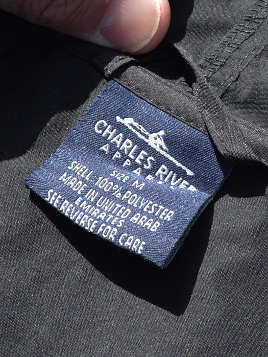 【CHARLES RIVER】 Anorak Pullover