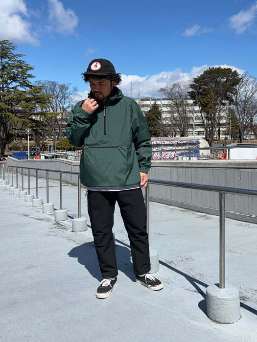 【CHARLES RIVER】 Anorak Pullover