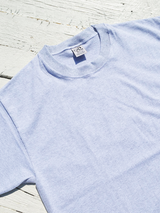 【Cal Cru】　Micro-Stripe S/S Tee　