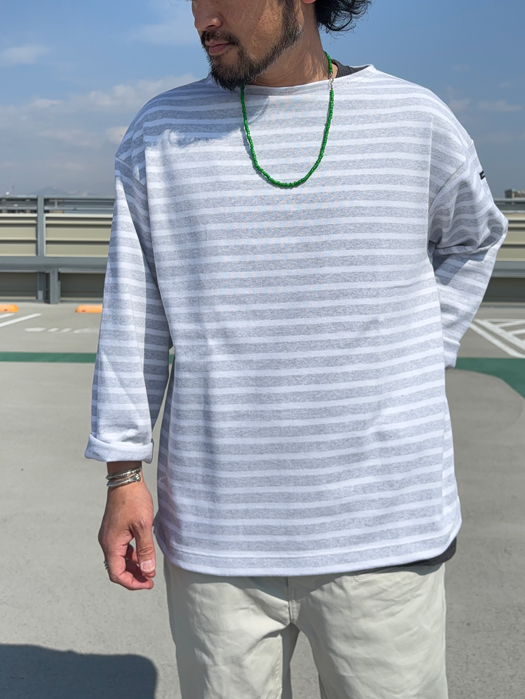 【Cal Cru】　Micro-Stripe S/S Tee
