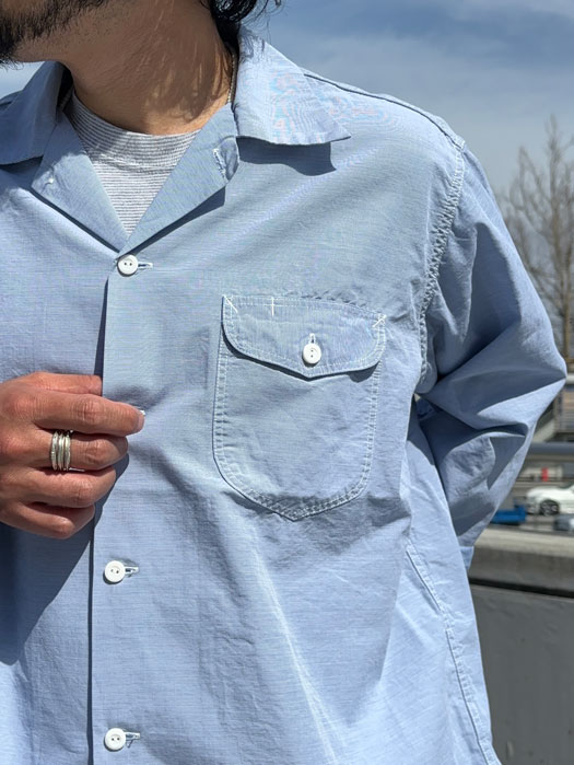 New Basic Shirt (Horizontal Mini Stripe)