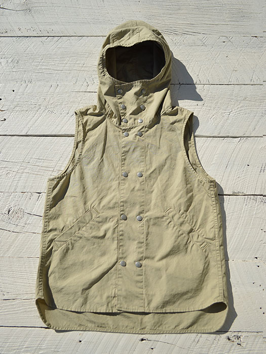 Blower Bud Vest　(Weeds Poplin)
