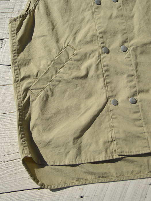 Blower Bud Vest　(Weeds Poplin)