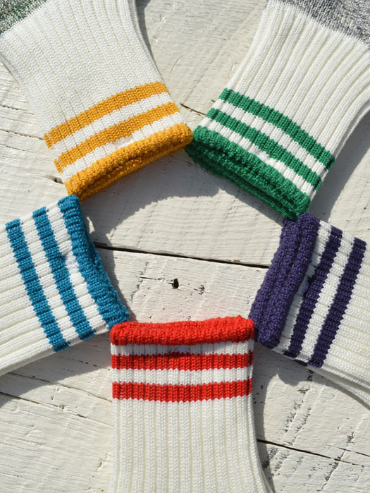 3 Line Rib Socks