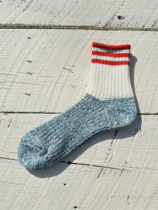 3 Line Rib Socks