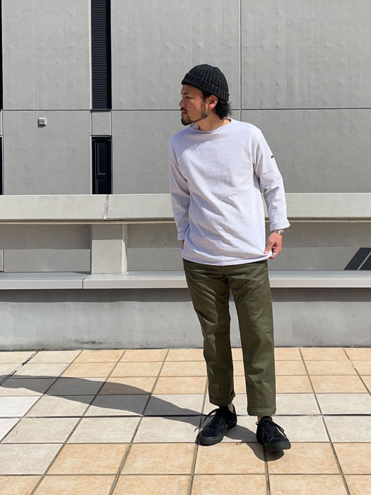 Sprayer Pants　(Giza Cotton West Point)