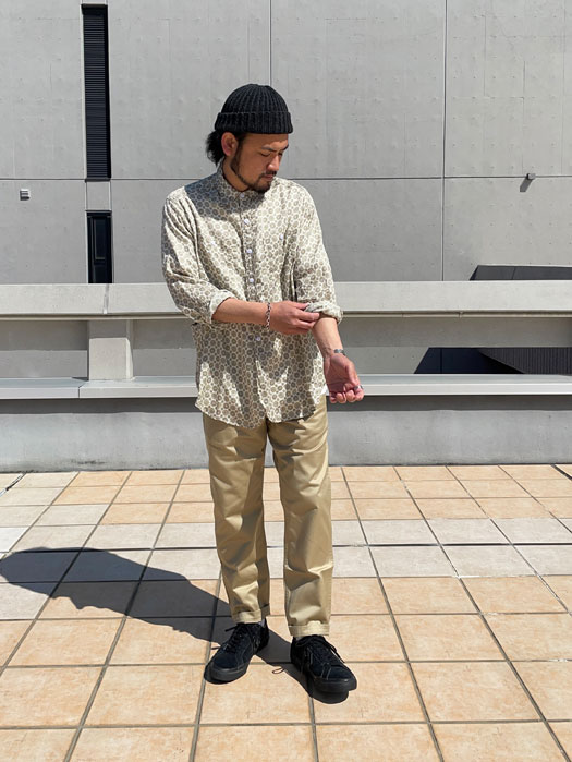 Sprayer Pants　(Giza Cotton West Point)