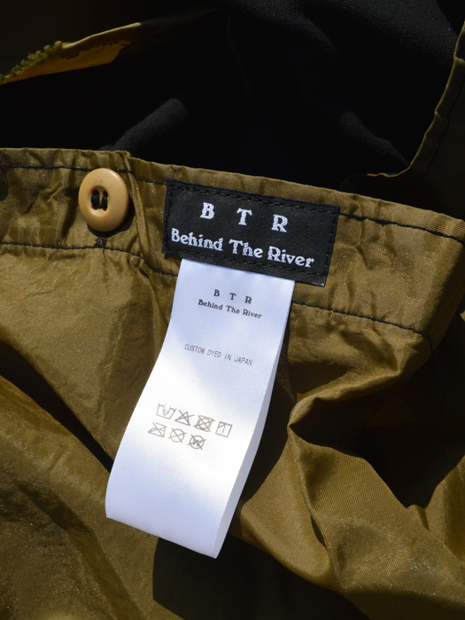 【Behind The River】 B.B.V Hunting Jacket (Black Dye) “S-M”