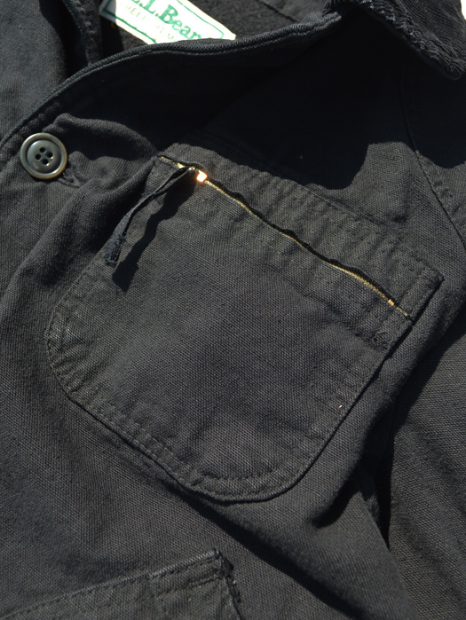 【Behind The River】 B.B.V Hunting Jacket (Black Dye) “S-M”