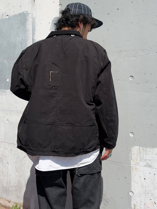 【Behind The River】 B.B.V Hunting Jacket (Black Dye) “L-XL”