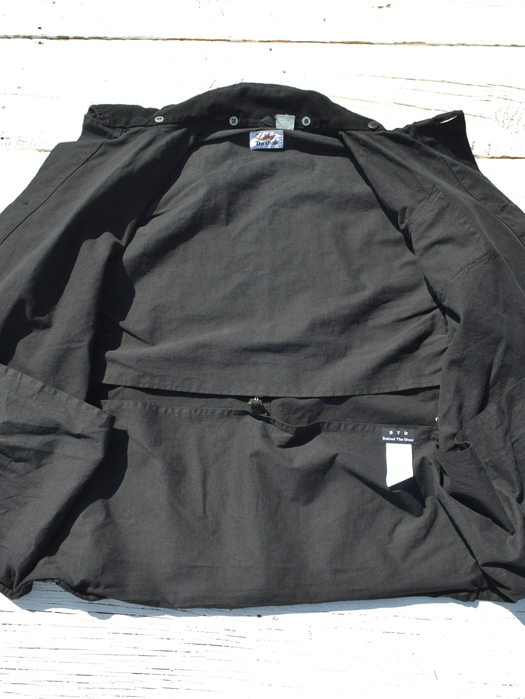 【Behind The River】 B.B.V Hunting Jacket (Black Dye) “L-XL”